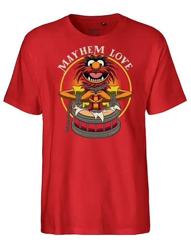 Mayhem Love - puppet, Mayhem, Animal - Fairtrade T-Shirt
