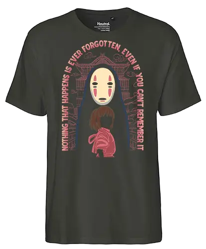 Nothing Forgotten - Spirited Away - Fairtrade T-Shirt