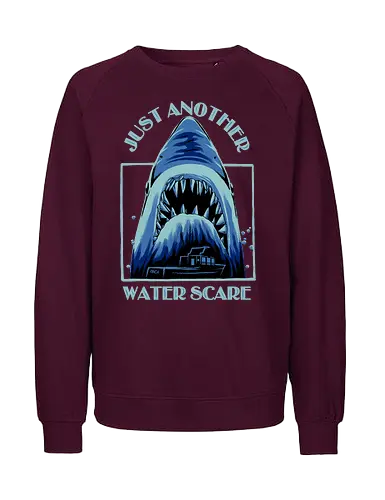 Water Scare - Jaws, Amity Island - Fairtrade Sweatshirt