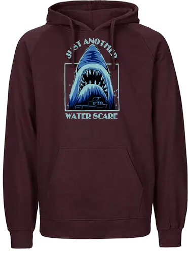 Water Scare - Jaws, Amity Island - Fairtrade Hoodie