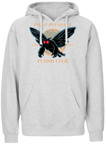 Flying Club - Mothman, Flying, Club - Fairtrade Hoodie