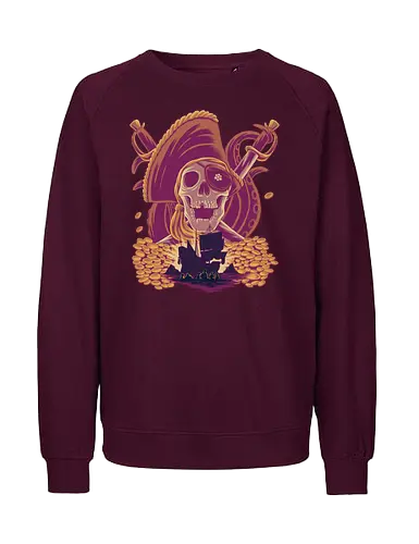 Pirate's Treasure - One Eyed Willy, Goonies - Fairtrade Sweatshirt