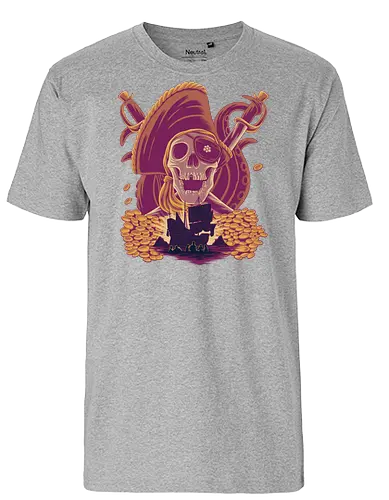 Pirate's Treasure - One Eyed Willy, Goonies - Fairtrade T-Shirt