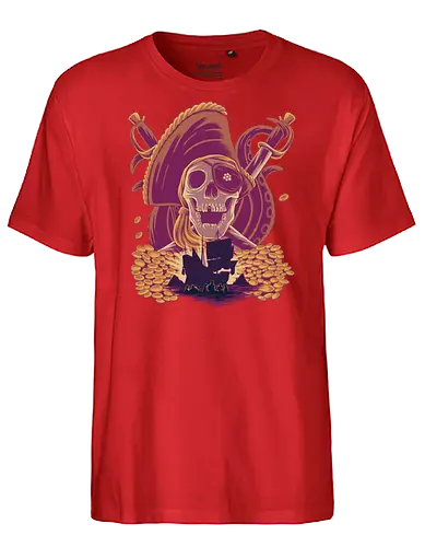 Pirate's Treasure - One Eyed Willy, Goonies - Fairtrade T-Shirt