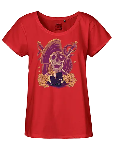 Pirate's Treasure - One Eyed Willy, Goonies - Fairtrade Girl Shirt