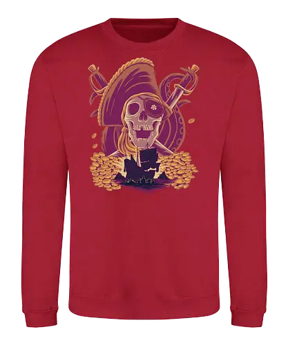 Pirate's Treasure - One Eyed Willy, Goonies - Sweatshirt