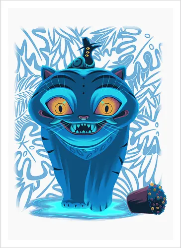 Blue Demon Cat