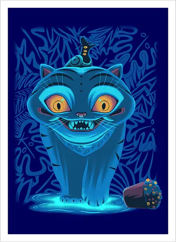 Blue Demon Cat