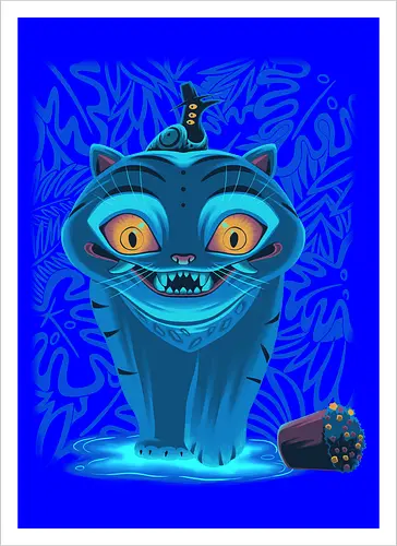Blue Demon Cat