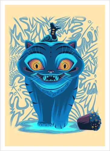 Blue Demon Cat
