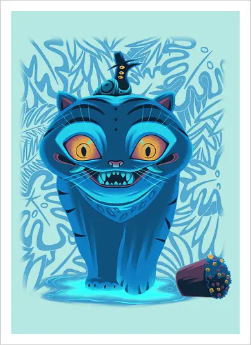 Blue Demon Cat