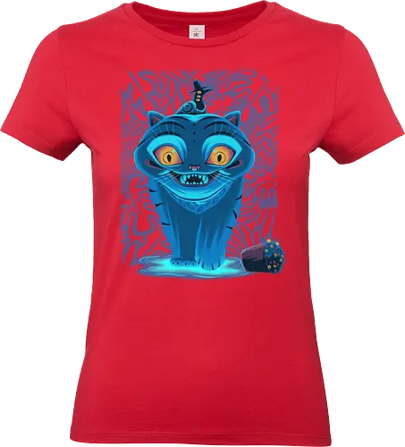 Blue Demon Cat - K-Pop Demon Hunters, Derpy - Standard T-Shirt (Frauen)