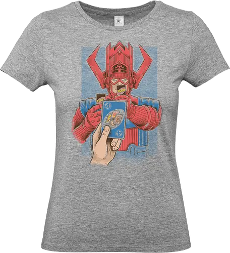 +4 - fantastic four, galactus, geek, nerd, movie, uno - Standard T-Shirt (Frauen)