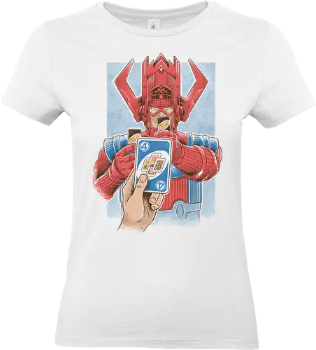 +4 - fantastic four, galactus, geek, nerd, movie, uno - Standard T-Shirt (Frauen)