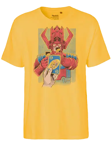 +4 - fantastic four, galactus, geek, nerd, movie, uno - Fairtrade T-Shirt