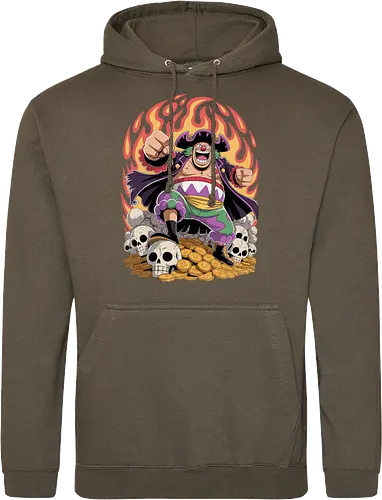 Buggy the Clown Pirate Pirate King Treasure Art