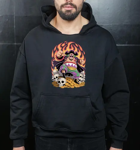 Buggy the Clown Pirate Pirate King Treasure Art