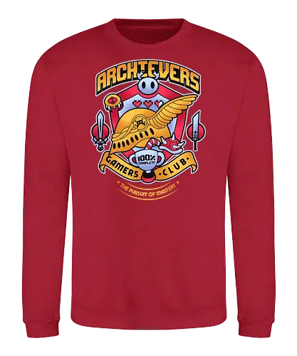 Archievers Gamers Club - gamer, 8bit, adventure, arcade, challenge, choose your weapon, final boss, gamerlife, gaming, geek, nerd, online game, retrogaming, rpg game, video game - Sweatshirt