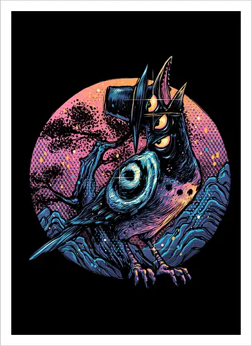 Crow from the underworld