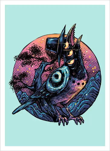 Crow from the underworld