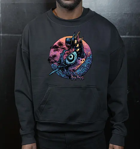 Crow from the underworld