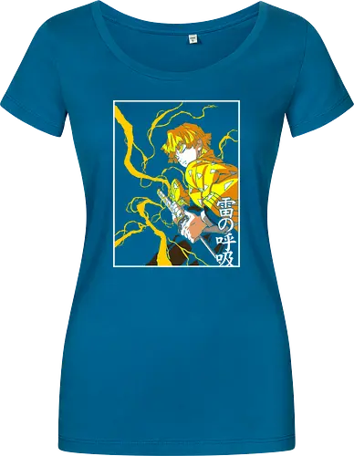  Zenitsu Agatsuma Thunder Breathing Slayer Art