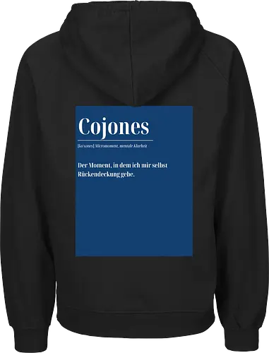 Cojones [koˈxones] – Micromoment, mentale Klarheit - Rückendruck