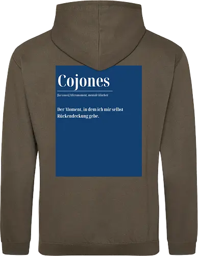 Cojones [koˈxones] – Micromoment, mentale Klarheit - Rückendruck