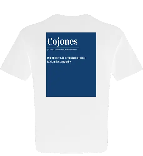 Cojones [koˈxones] – Micromoment, mentale Klarheit.