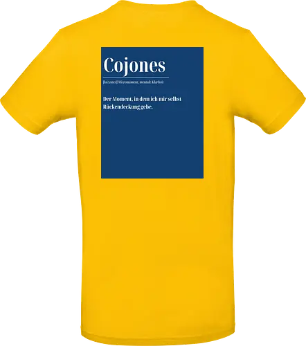 Cojones [koˈxones] – Micromoment, mentale Klarheit - Rückendruck