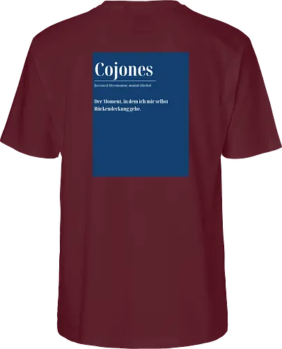 Cojones [koˈxones] – Micromoment, mentale Klarheit - Rückendruck