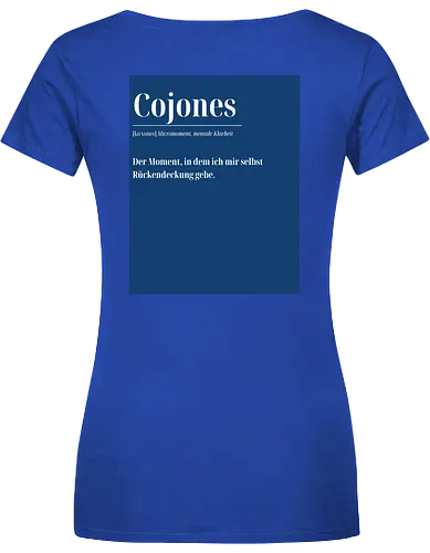 Cojones [koˈxones] – Micromoment, mentale Klarheit - Rückendruck