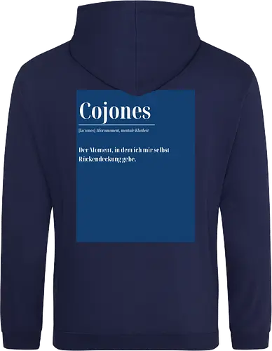 Cojones [koˈxones] – Micromoment, mentale Klarheit - Rückendruck