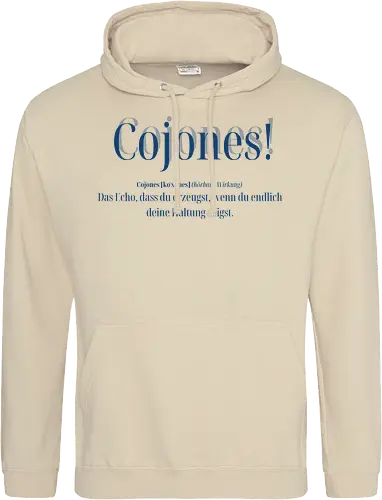 Cojones [koˈxones]-Dein Echo der Haltung