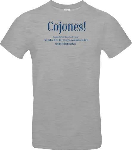 Cojones [koˈxones]-Dein Echo der Haltung