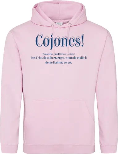 Cojones [koˈxones]-Dein Echo der Haltung