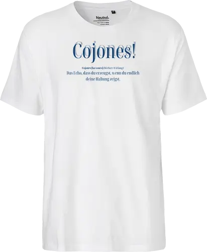 Cojones [koˈxones]-Dein Echo der Haltung