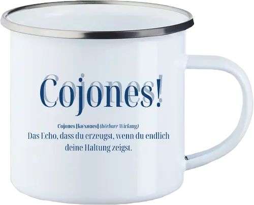 Cojones [koˈxones]-Dein Echo der Haltung