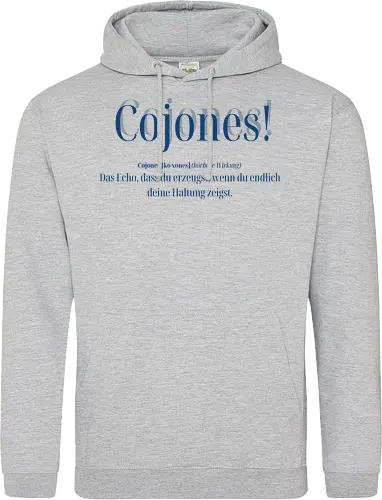 Cojones [koˈxones]-Dein Echo der Haltung