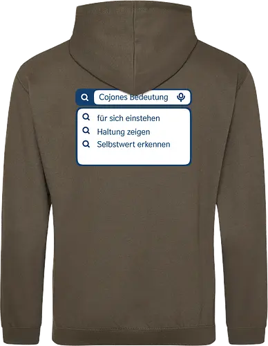 Cojones [koˈxones] | Bedeutung und Haltung