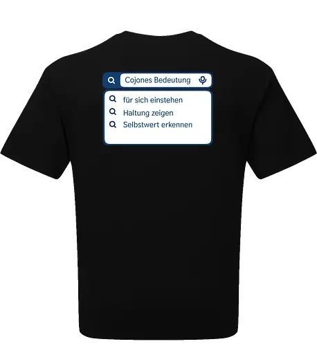 Cojones [koˈxones] | Bedeutung und Haltung