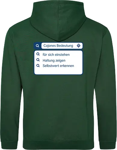 Cojones [koˈxones] | Bedeutung und Haltung