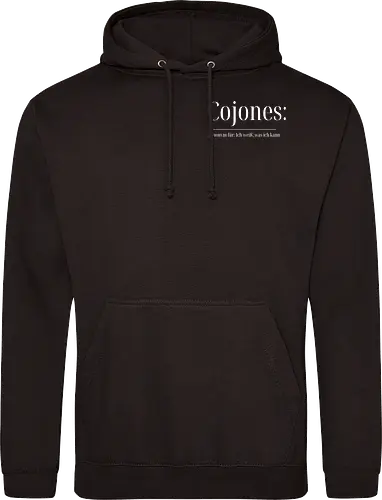 Cojones [koˈxones] | Ich weiß, was ich kann