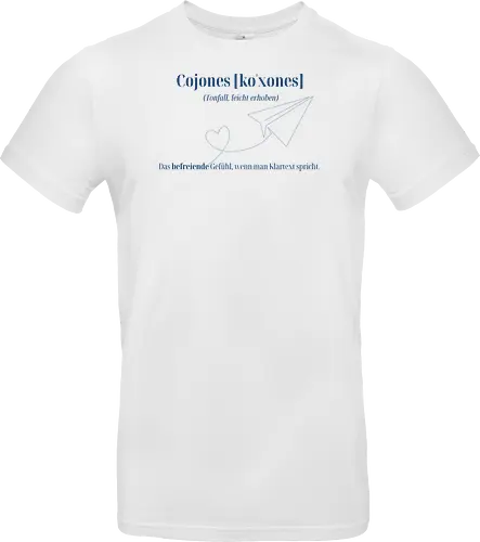 Cojones [koˈxones]-Klartext