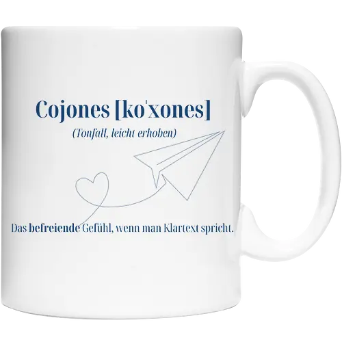  Cojones [koˈxones]-Klartext 
