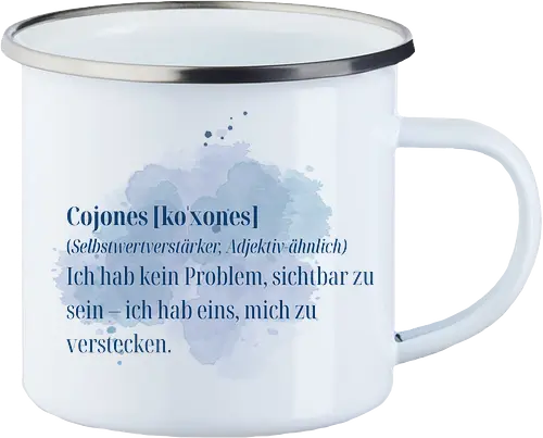 Cojones [koˈxones]-Selbstwertverstärker