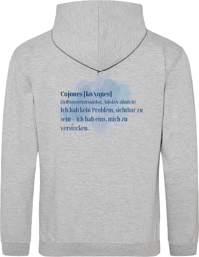 Cojones [koˈxones]-Selbstwertverstärker