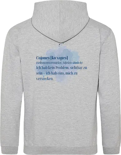 Cojones [koˈxones]-Selbstwertverstärker - Rückendruck