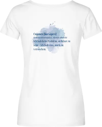 Cojones [koˈxones]-Selbstwertverstärker - Rückendruck