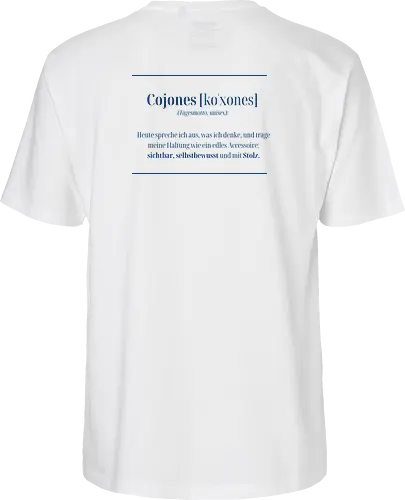 Cojones-Tagesmotto